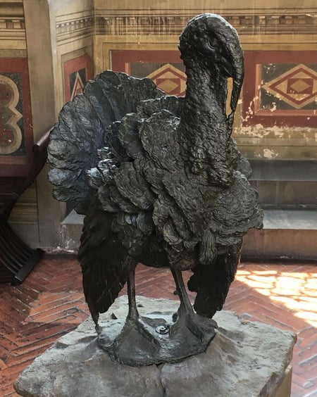 Giambologna Turkey sculpture