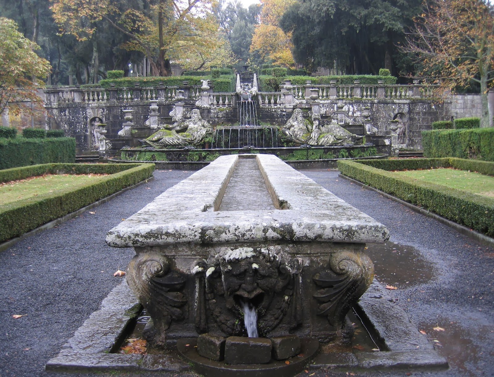 Villa Lante garden table