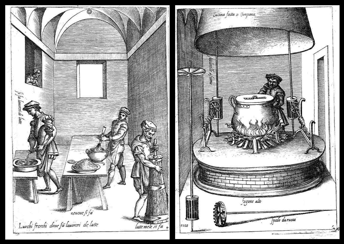 L'Opera di Bartolomeo Scappi kitchen illustration